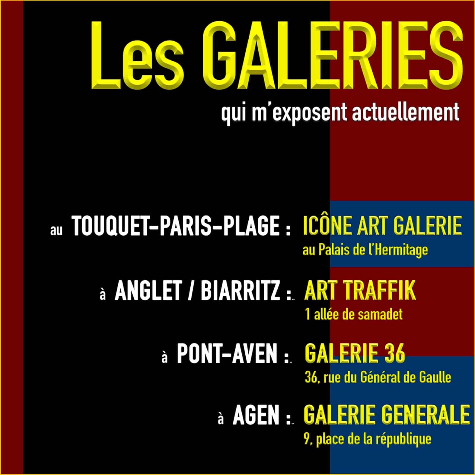 You are currently viewing Liste de mes Galeries